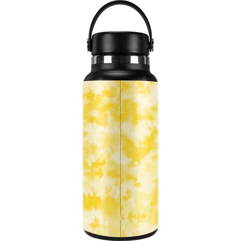 Yellow Tie Die Hydro Flask 32oz Wide Mouth Skin